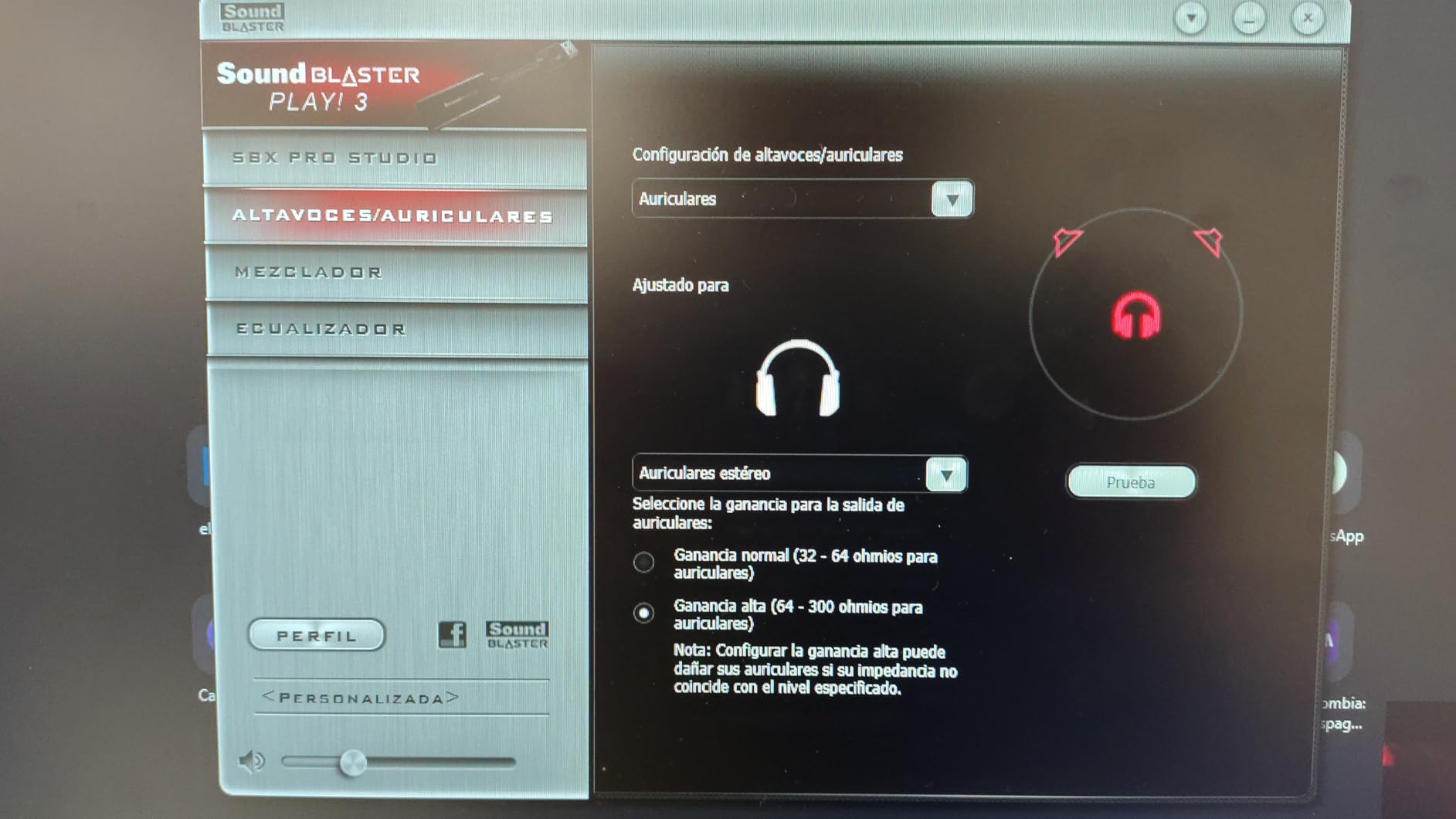 Creative Labs Sound Blaster Play! 3 External USB Sound Adapter for Windows and Mac. Plug and Play (No Drivers Required). Upgrade to 24-Bit 96Khz Playback customer photo 2