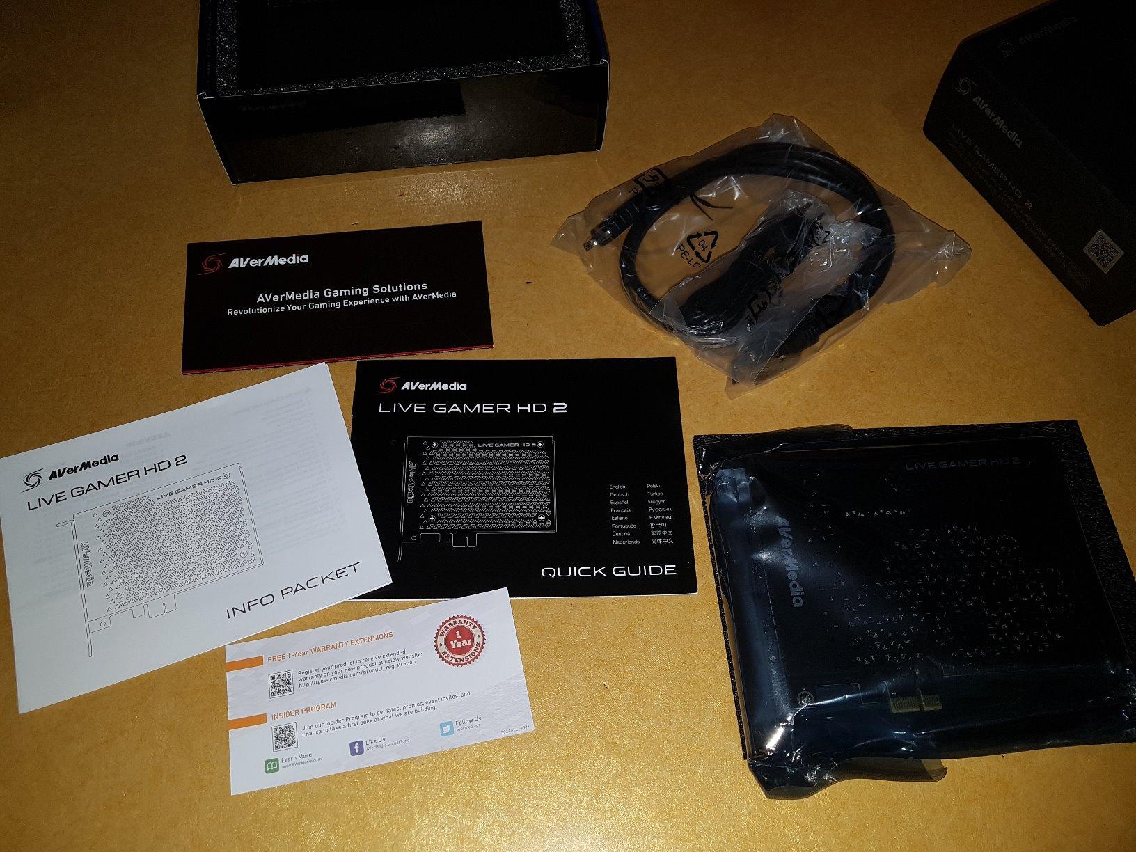 AVerMedia Live Gamer HD 2-PCIe Internal Game Capture Card, Record and Stream in 1080p 60 with Multi-Card Support, Low-Latency Pass-Through on Xbox series x/s, PS5, Nintendo Switch, Windows 10 (GC570) customer photo 1