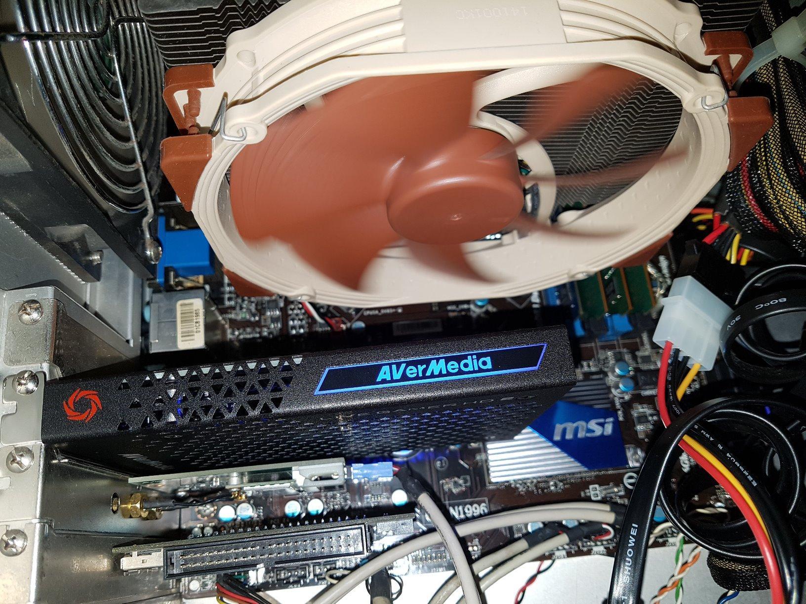 AVerMedia Live Gamer HD 2-PCIe Internal Game Capture Card, Record and Stream in 1080p 60 with Multi-Card Support, Low-Latency Pass-Through on Xbox series x/s, PS5, Nintendo Switch, Windows 10 (GC570) customer photo 2