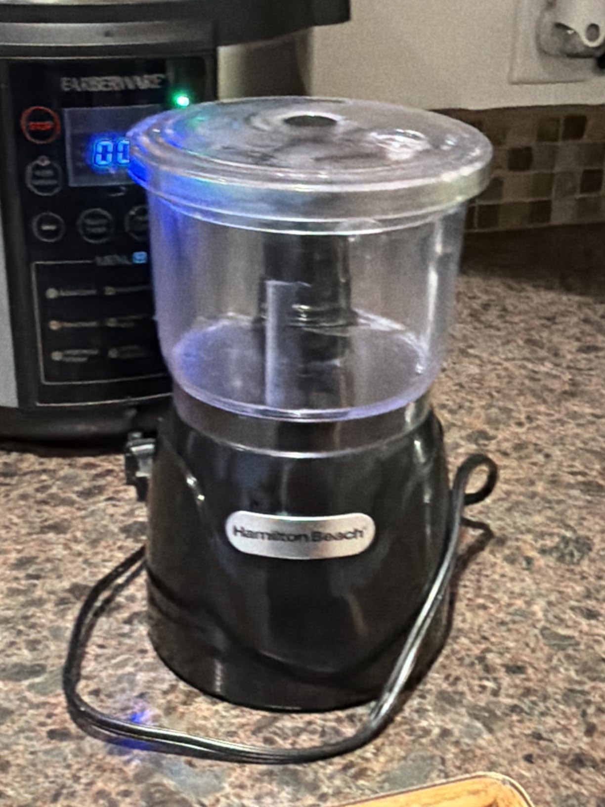 Hamilton Beach Electric Vegetable Chopper & Mini Food Processor, 3-Cup, 350 Watts, for Dicing, Mincing, and Puree, Black (72850) customer photo 2