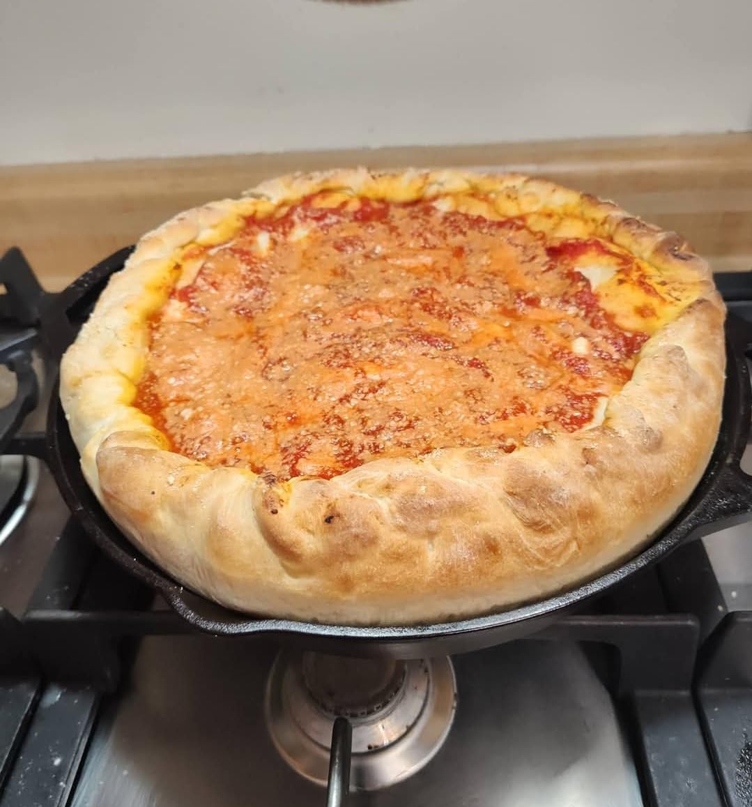 Lodge 12 Inch Pre-Seasoned Cast Iron Skillet - Dual Assist Handles - Use in the Oven, on the Stove, on the Grill, or Over a Campfire - Black customer photo 1