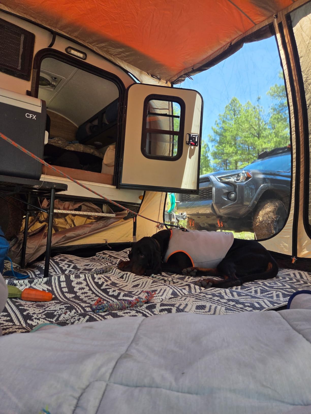 ARB 813108A Awning Room Accessory Deluxe with Floor 2500mm x 2500mm Heavy Duty, for ARB Awnings 2500x2500 all models (814410, 814411 and 814412A)) customer photo 1