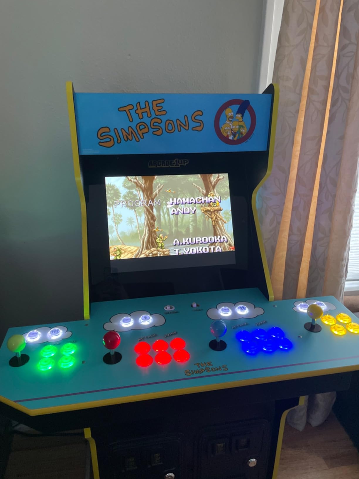 EG STARTS 4 Player Classic DIY Arcade Joystick Kit Parts USB Encoder To PC Controls Games + 4/8 Way Stick + 5V led Illuminated Push Buttons Compatible Video Game Consoles Mame Raspberry Pi & 4 Colors customer photo 1