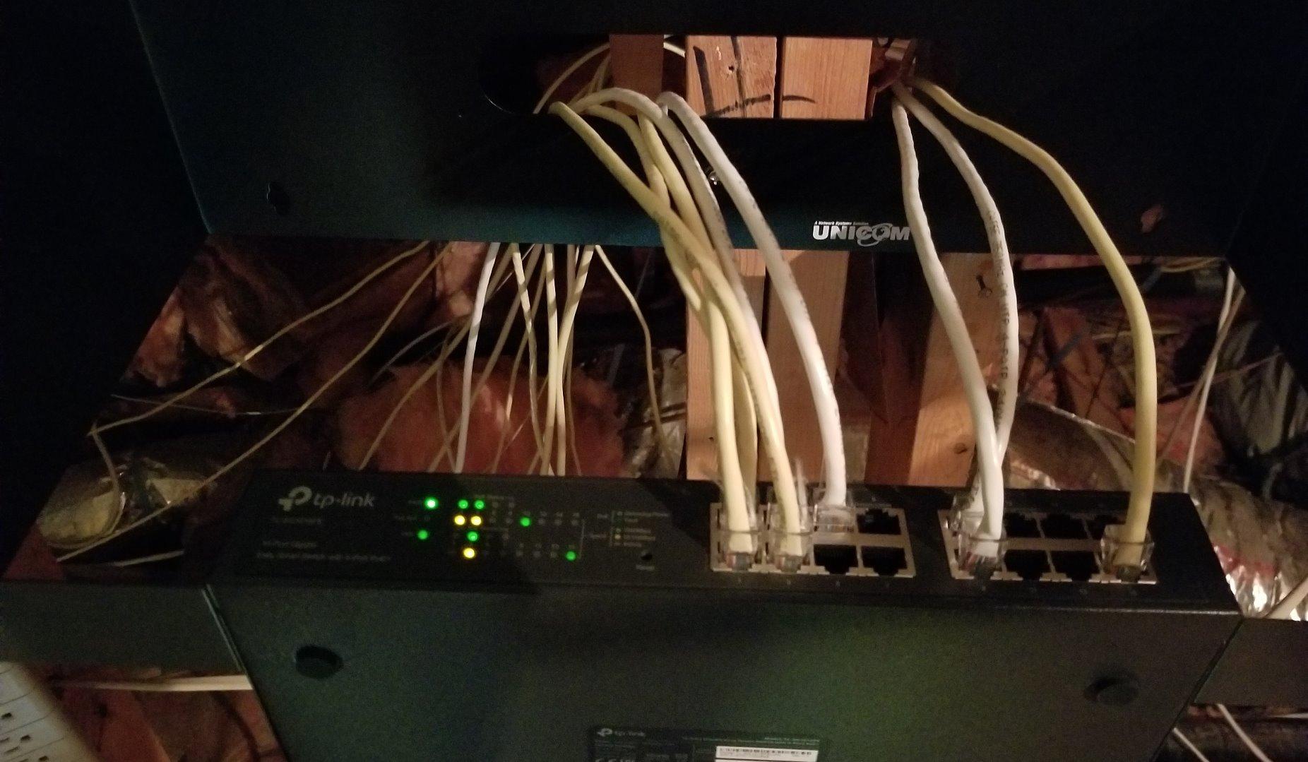 TP-Link TL-SG1016PE | 16 Port Gigabit PoE Switch | Easy Smart Managed | 8 PoE+ Ports @150W | Plug & Play | Sturdy Metal w/ Shielded Ports | QoS, Vlan, IGMP & LAG, Free Expert Help customer photo 1