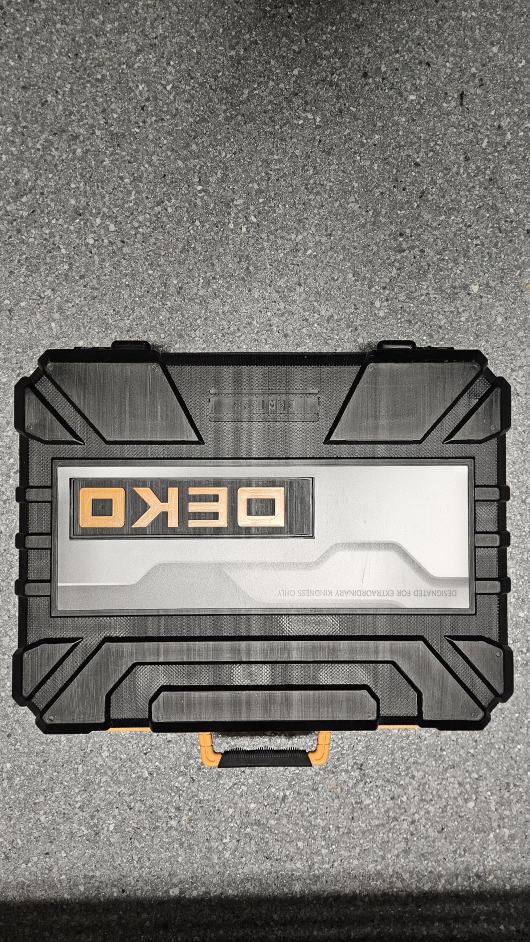 DEKOPRO 228 Piece Socket Wrench Auto Repair Tool Combination Package Mixed Tool Set Hand Tool Kit with Plastic Toolbox Storage Case customer photo 2