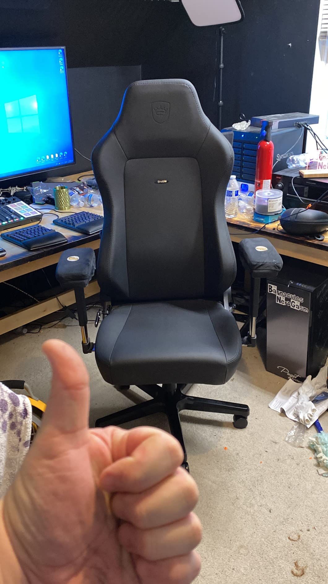 Office Chair Gas Cylinder Replacement Kit, Heavy Duty Class 4 Hydraulic Piston for Desk and Gaming Chairs, Kit Includes Removal Tool, Gloves, Universal Fit Gas Cylinder customer photo 1