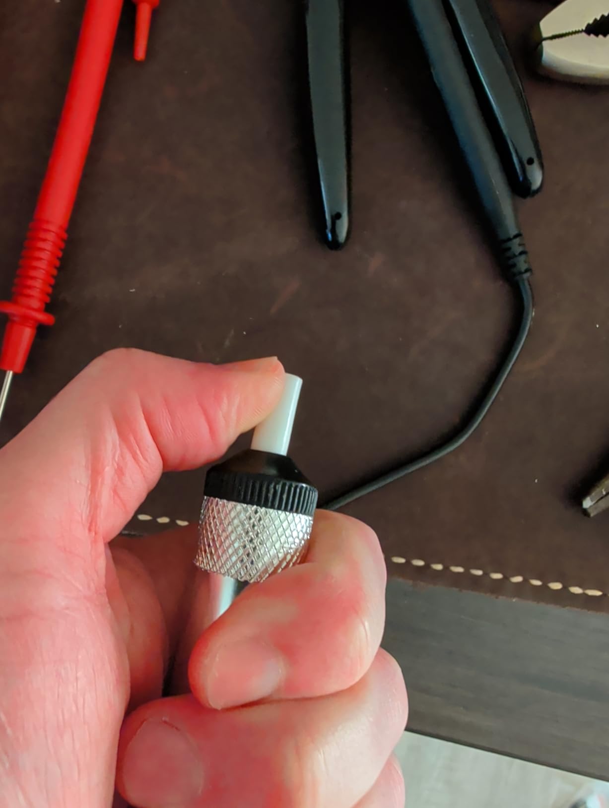 Teenitor Solder Sucker Desoldering Vacuum Pump Solder Removal Tool 3pcs/Pack Desoldering Pump Soldering Sucker Tool customer photo 2