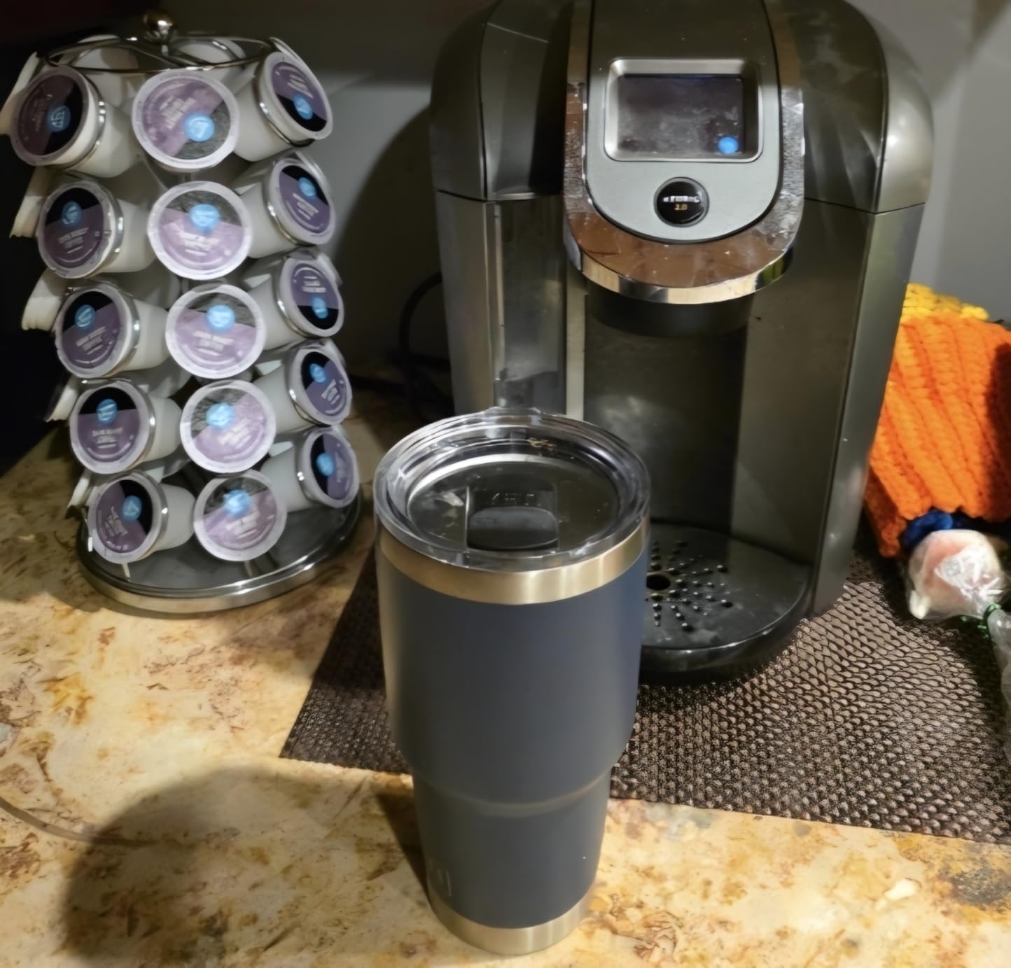 YETI Rambler 30 oz Stainless Steel Vacuum Insulated Tumbler w/MagSlider Lid, Black customer photo 1