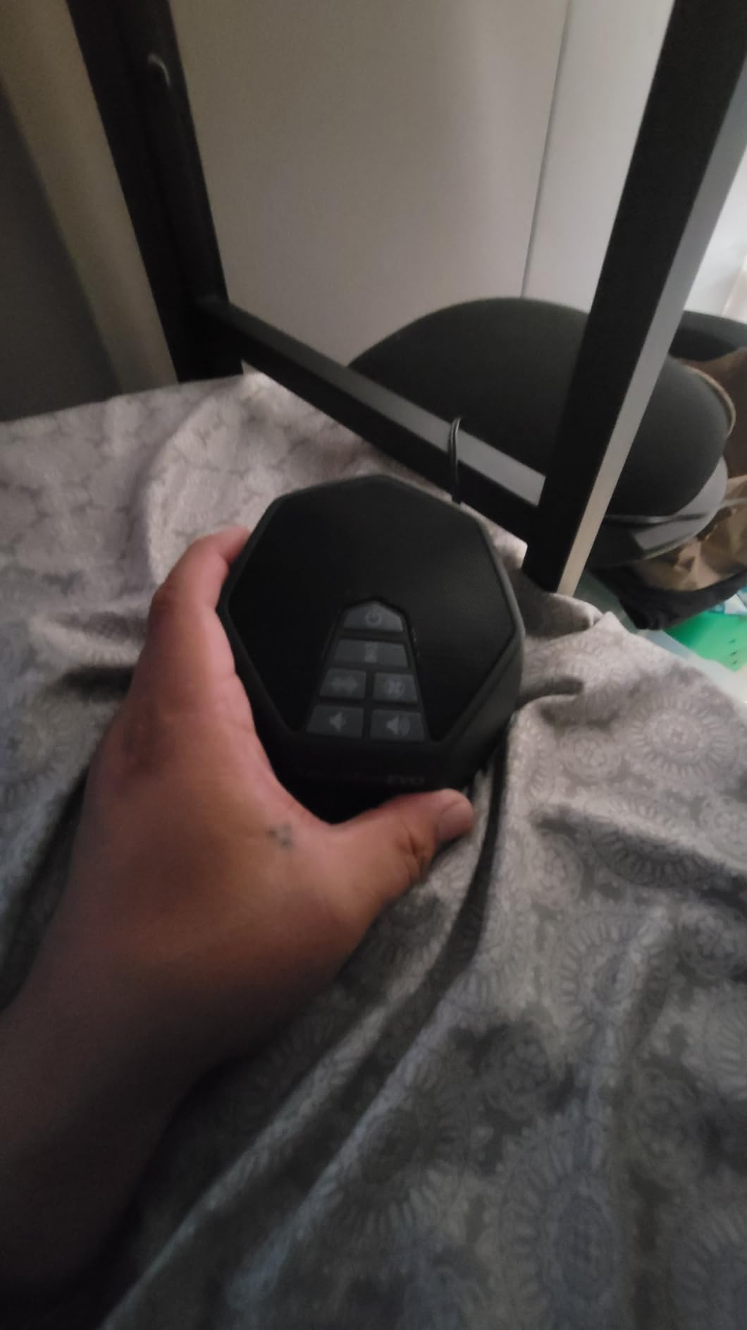 Adaptive Sound Technologies LectroFan EVO White Noise Machine - Compact Sleep Sound Machine for Bedroom, Travel, Study & More - 22 Non-Looping Fan, Ocean Noise Variations - White customer photo 1