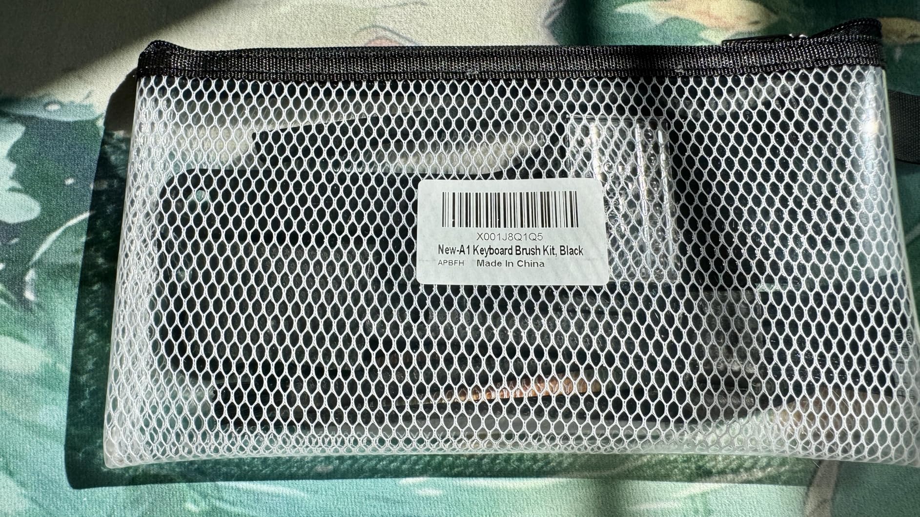 Small Portable Nylon Anti Static Brushes Electronics Computer Keyboard Laptop Cleaning Brush Kit (Black, Set of 8) customer photo 1