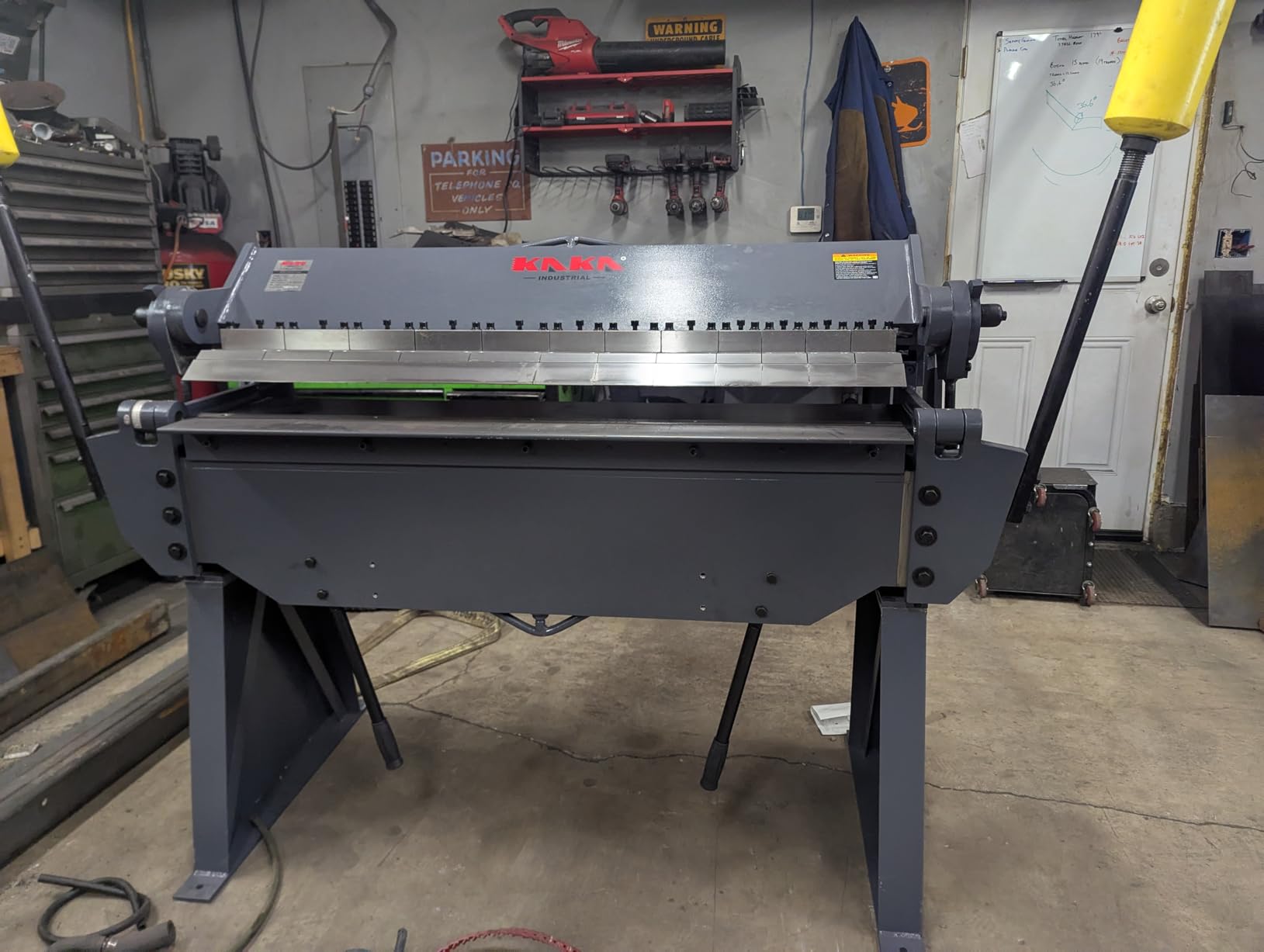 KAKA INDUSTRIAL 49-Inch Box and Pan Brake, 12-Gauge (0.1