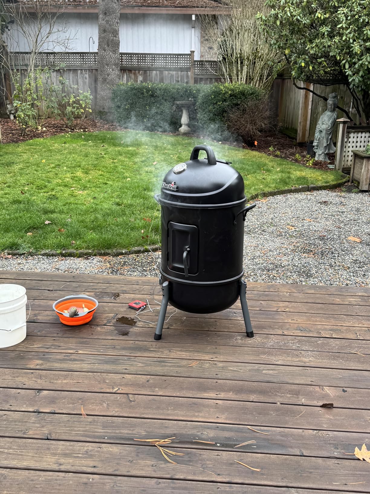 Char-Broil Bullet Charcoal Smoker 16