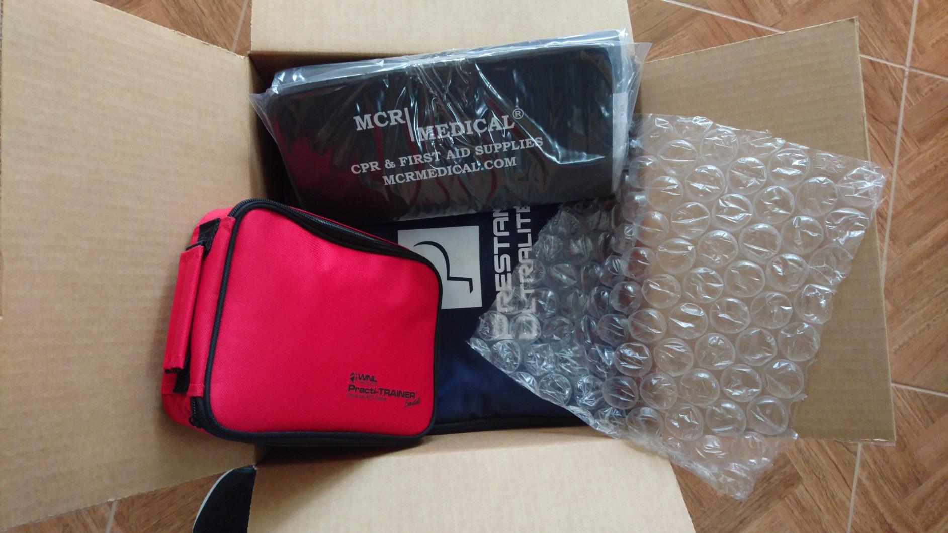 MCR Medical - CPR Training Kit w Prestan Ultralite w Feedback CPR Manikin, WNL Essentials AED Trainer, MCR Accessories customer photo 2