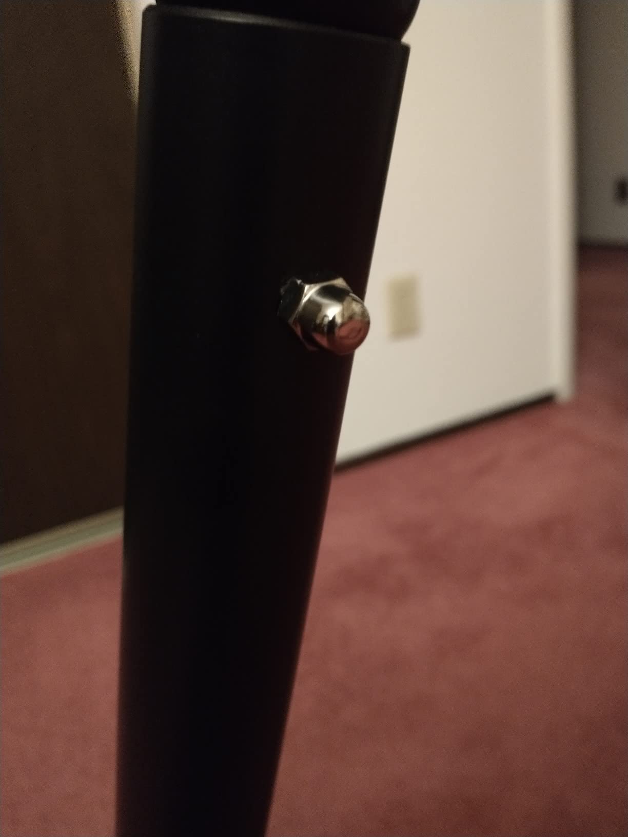 Amazon Basics Strength Training Dip Station for Home Gym, Portable Tricep Dips Bar, Black customer photo 2