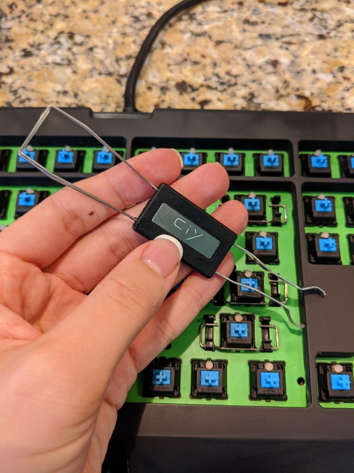 Keycap Puller Stainless Steel Key Removal Tool Keycaps Remover for Mechanical Keyboard Removing Fixing Tools customer photo 2