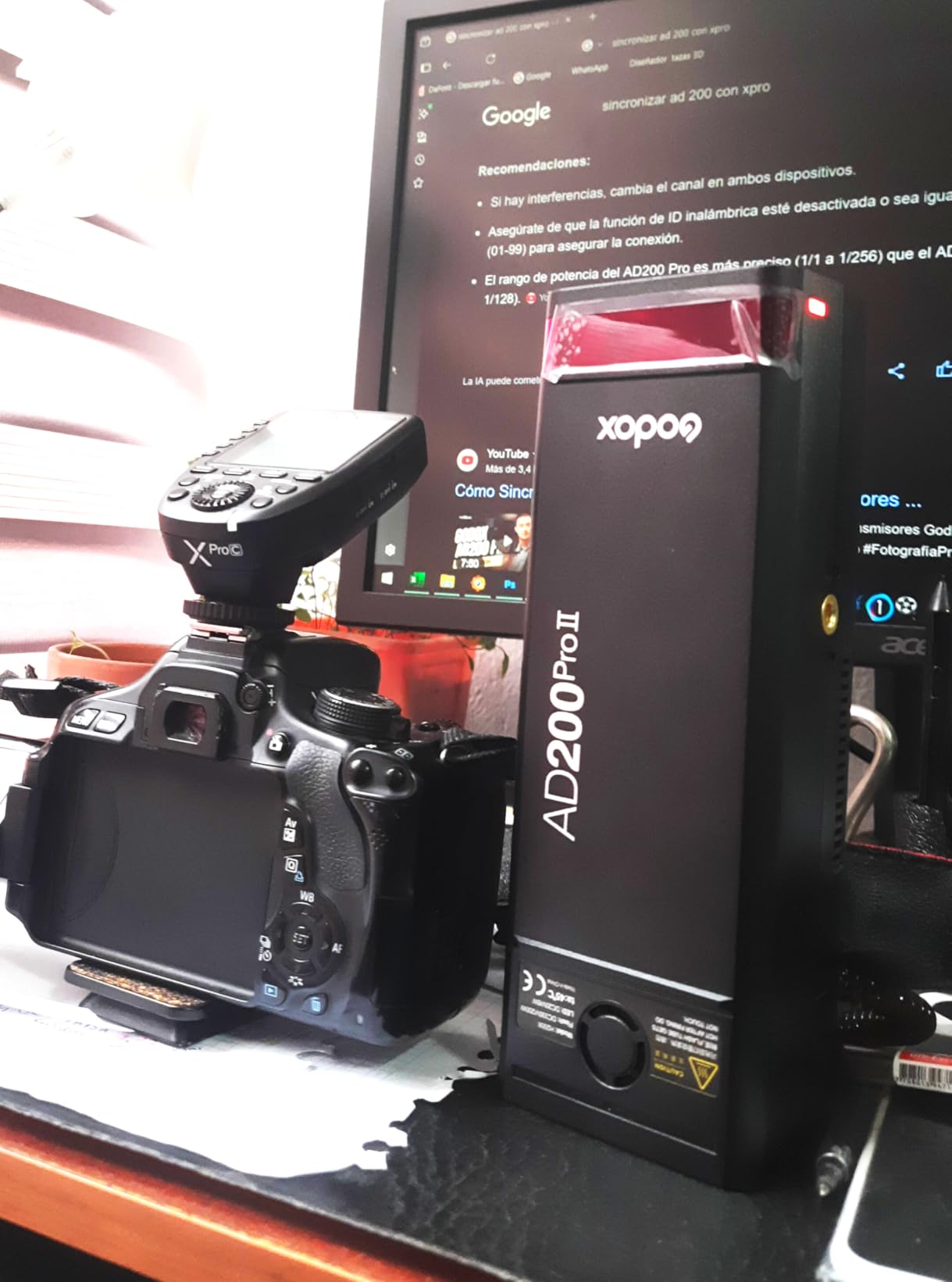 Godox XproC Xpro-C TTL Wireless Flash Trigger for Canon, 1/8000s HSS TTL-Convert-Manual Function Large Screen Slanted Design 5 Dedicated Group Buttons 11 Customizable Functions customer photo 1