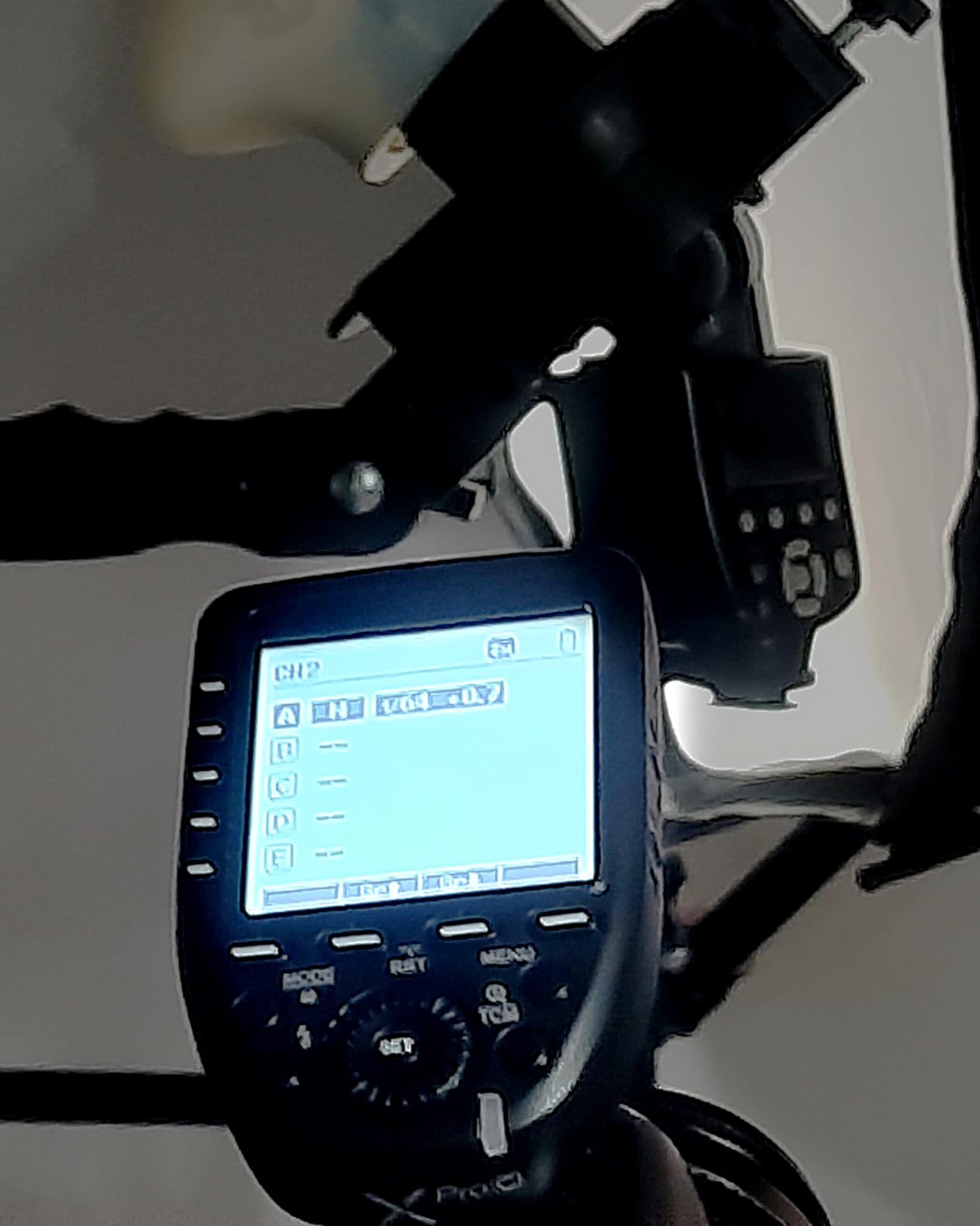 Godox XproC Xpro-C TTL Wireless Flash Trigger for Canon, 1/8000s HSS TTL-Convert-Manual Function Large Screen Slanted Design 5 Dedicated Group Buttons 11 Customizable Functions customer photo 2