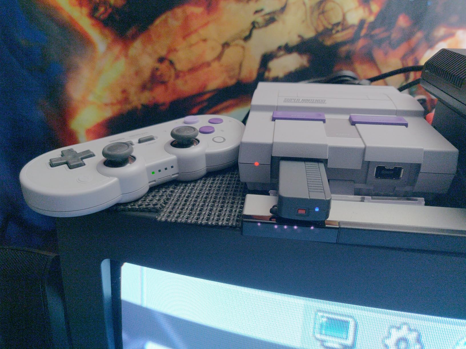 8Bitdo Retro Receiver for SNES Classic, SFC Classic and NES Classic (Bluetooth) - Super NES customer photo 2