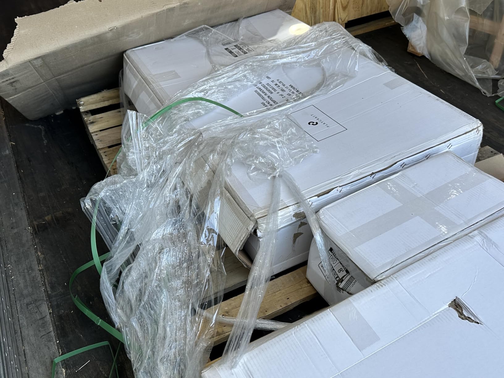 Playcraft Rio Grande Slate Pool Table, Weathered Bark - Billiard Table with Hardwood & 3pc Slate System - Perfect for Game Room, Office or Dens - 25 Cloth Colors - 7 Foot and 8 Foot Sizes customer photo 2