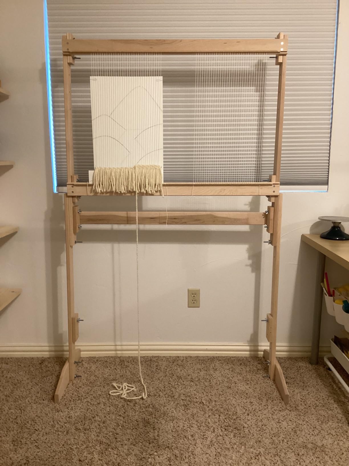 Beka Adjustable Tapestry Loom - The Grizzly customer photo 1