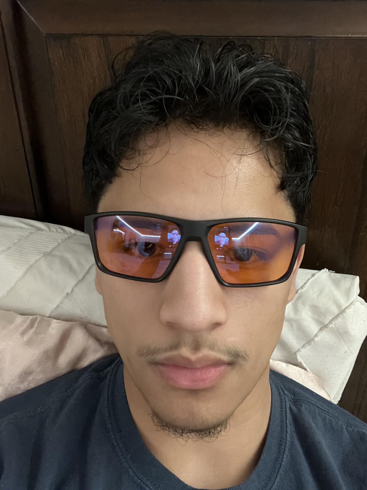 Horus X • Blue Light Glasses Men Women | Blue Light Blocking Glasses for Screen Anti-Fatigue Eye Migraine | Gaming Glasses V3 customer photo 2