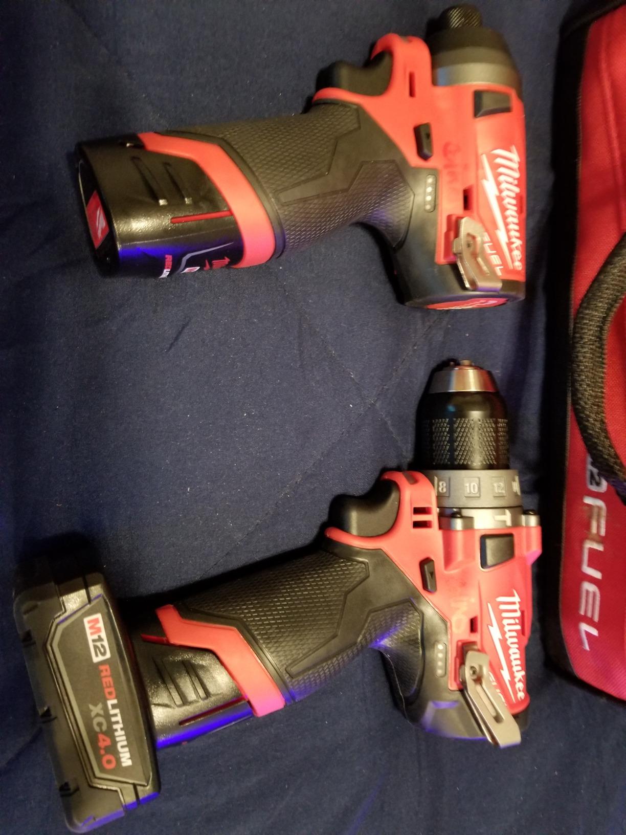 Milwaukee Electric Tools 2598-22 M12 Fuel 2 Pc Kit- 1/2