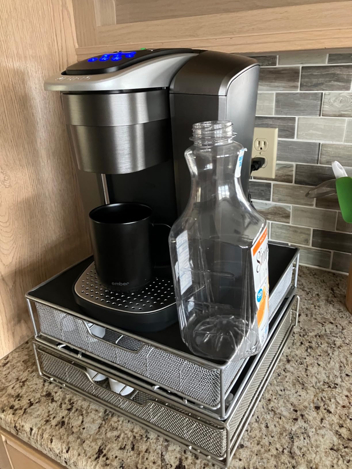 K-Elite Single Serve K-Cup Pod Coffee Maker, with Strength and Temperature Control, Iced Coffee Capability, 8 to 12oz Brew Size, Programmable, Brushed Slate customer photo 1