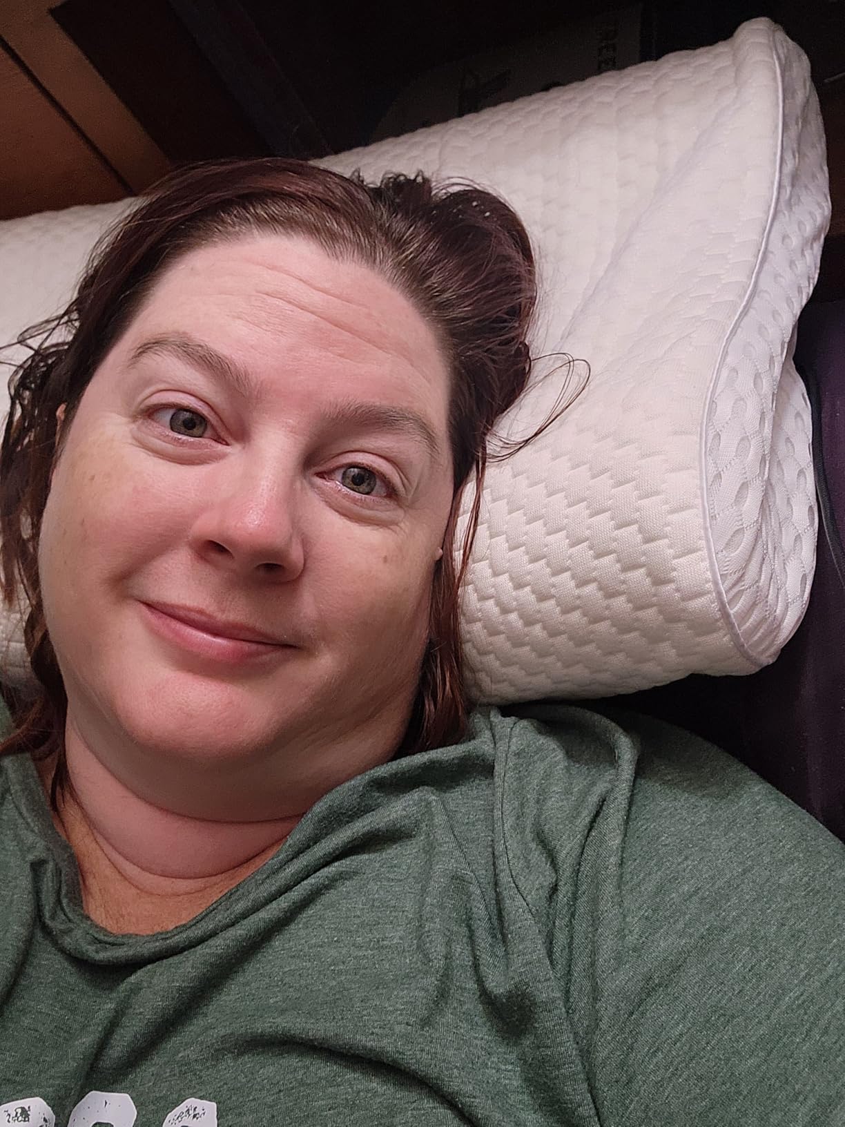 UTTU Cervical Pillow for Neck Pain Relief, Memory Foam Neck Pillow for Sleeping, Adjustable Orthopedic Sandwich Pillow, Contour Cooling for Side Back Stomach Sleeper, Queen(23.6