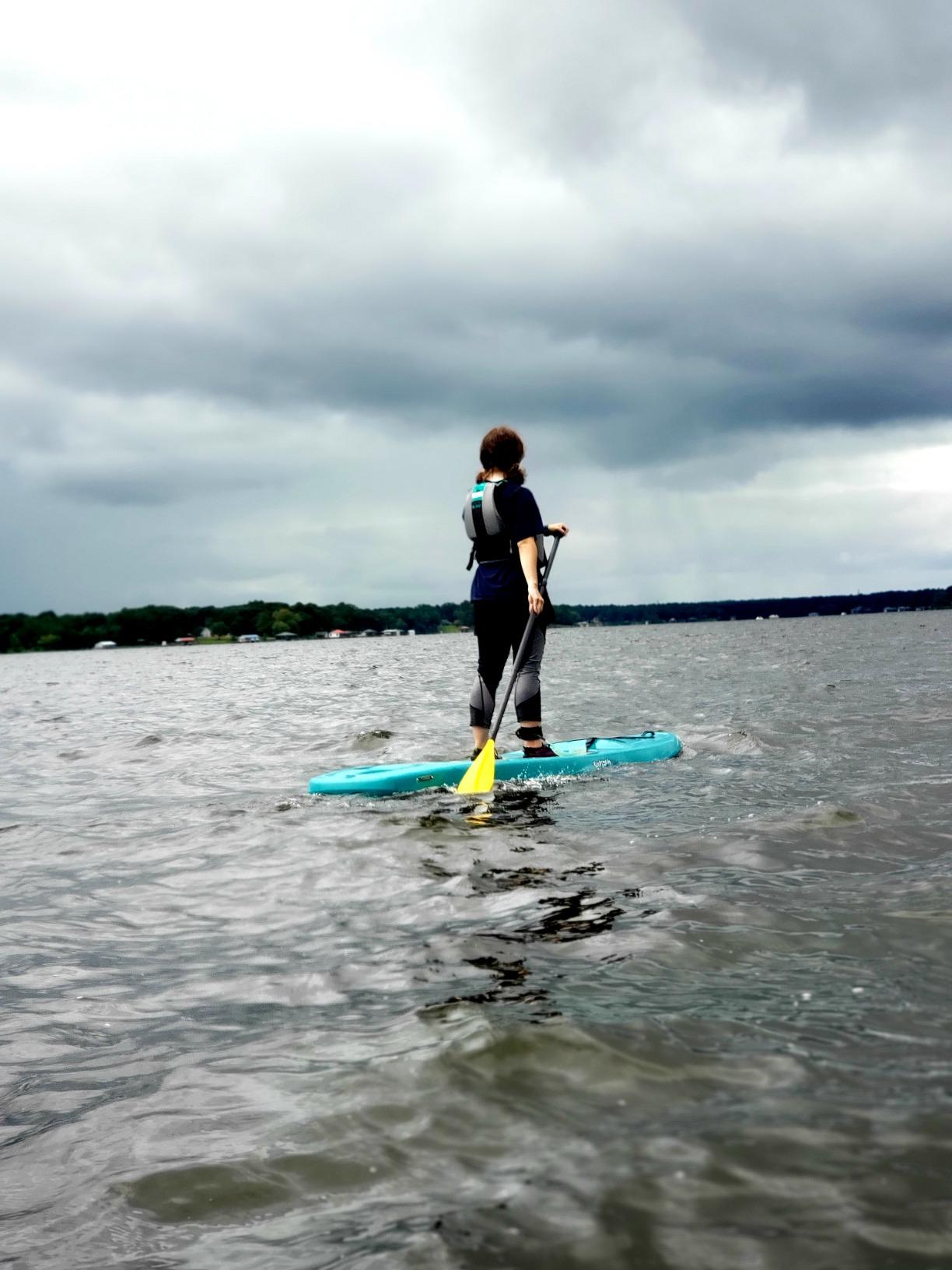 Lifetime Horizon 100 Hardshell Stand-Up Paddleboard (Paddle Included), Teal customer photo 1