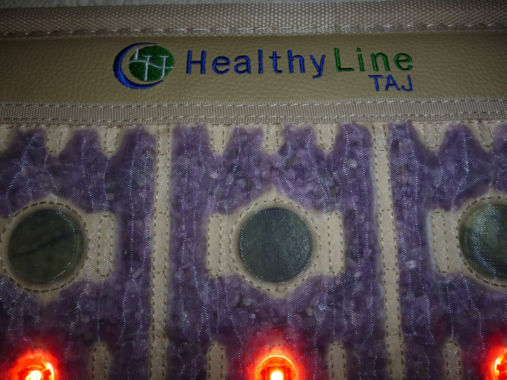 РЕМF Advanced Far Infrared Heating Pad - Professional Biomat for Pain Relief and Healing - Pulsed Electromagnetic Field Therapy - Full Body Mat with Red Lights, Amethyst, Tourmaline and Jade - 72 x 24 customer photo 1