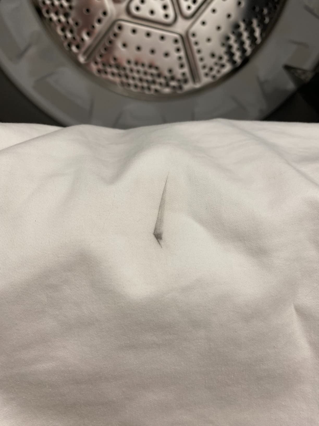 GE Unitized Spacemaker 3.8 Cu. Ft. Washer and 5.9 Cu. Ft. Electric Dryer Laundry Center, 27-Inch, White - GUD24ESSMWW customer photo 3