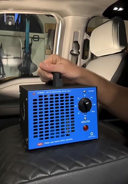 Airthereal MA5000 Commercial Ozone Generator, High Capacity Ozone Machine Odor Removal - Home Air Ionizers O3 Deodorizer for Rooms, Smoke, Cars and Pets, Eliminate Odors up to 2000sq.ft., Black customer photo 1