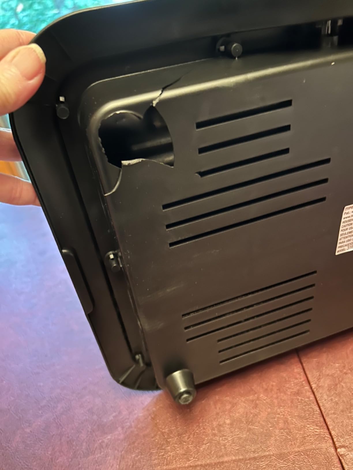 Hamilton Beach Electric Indoor Raclette Table Grill, 200 sq. in. PFAS-Free Nonstick Griddle Serves up to 8 People for Parties and Family Fun, Includes 8 Warming Trays, Black (31612MN-MX) customer photo 2