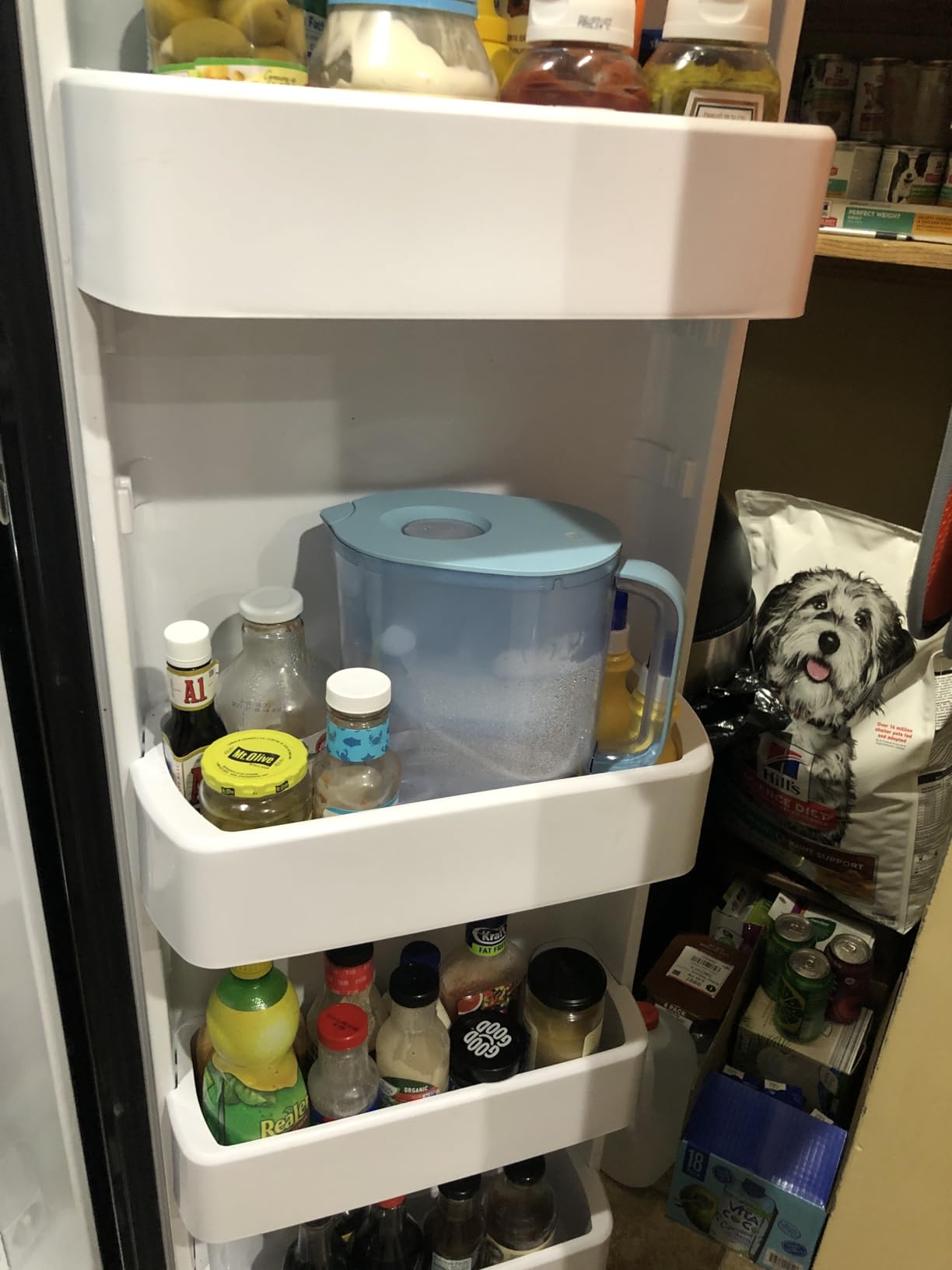 Waterdrop Water Filter Pitcher with 1 Filter, 200-Gallon Long-Life, 10-Cup Large Water Filter Pitcher, Improved Coffee & Tea Taste, NSF Certified, 5X Times Lifetime, Reduces PFOA/PFOS, Chlorine, Blue customer photo 2