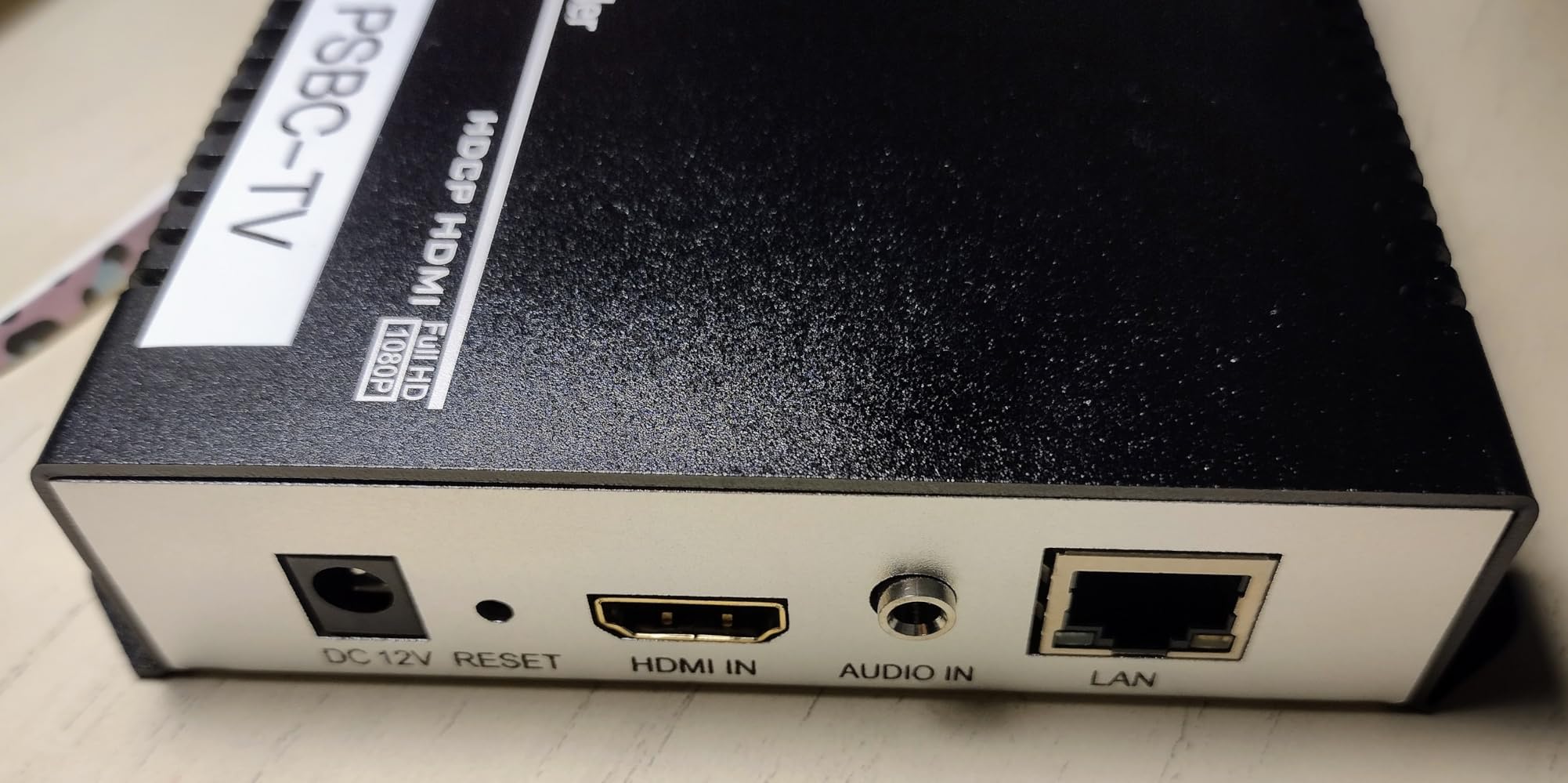 HEVC MPEG4 H.265 H.264 HDMI to IP Network Video Encoder, 1080P HD Digital Video Audio Encoder Hardware Supports RTSP RTMPS UDP HLS SRT, for IPTV, Live Streaming, YouTube, Facebook, OBS, NVR, etc. customer photo 1