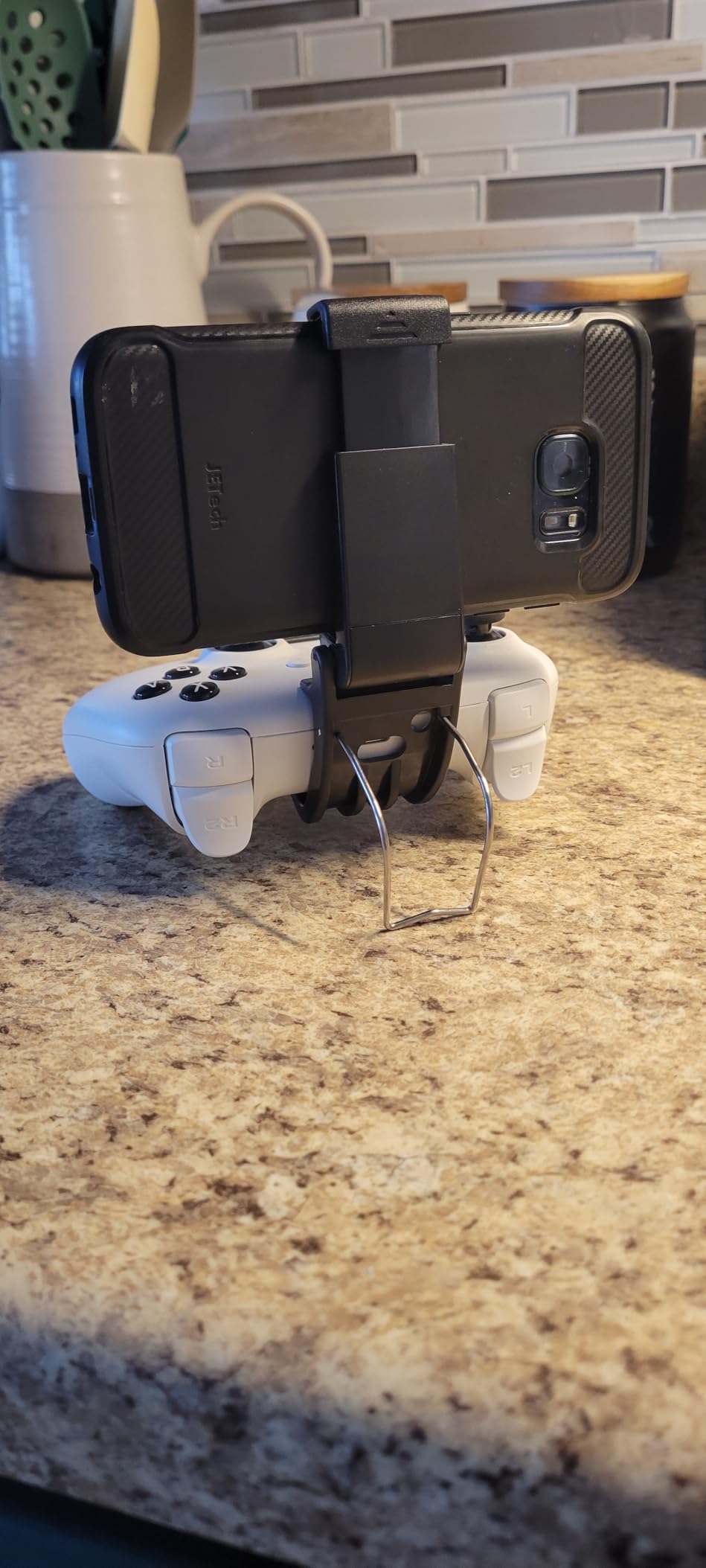 Controller Mobile Phone Holder/Cellphone Mount/Clip Compatible with Microsoft Xbox/Xbox One/Xbox Series X/S/Xbox Elite 1 /Series 2 /Steelseries Nimbus Controllers customer photo 2