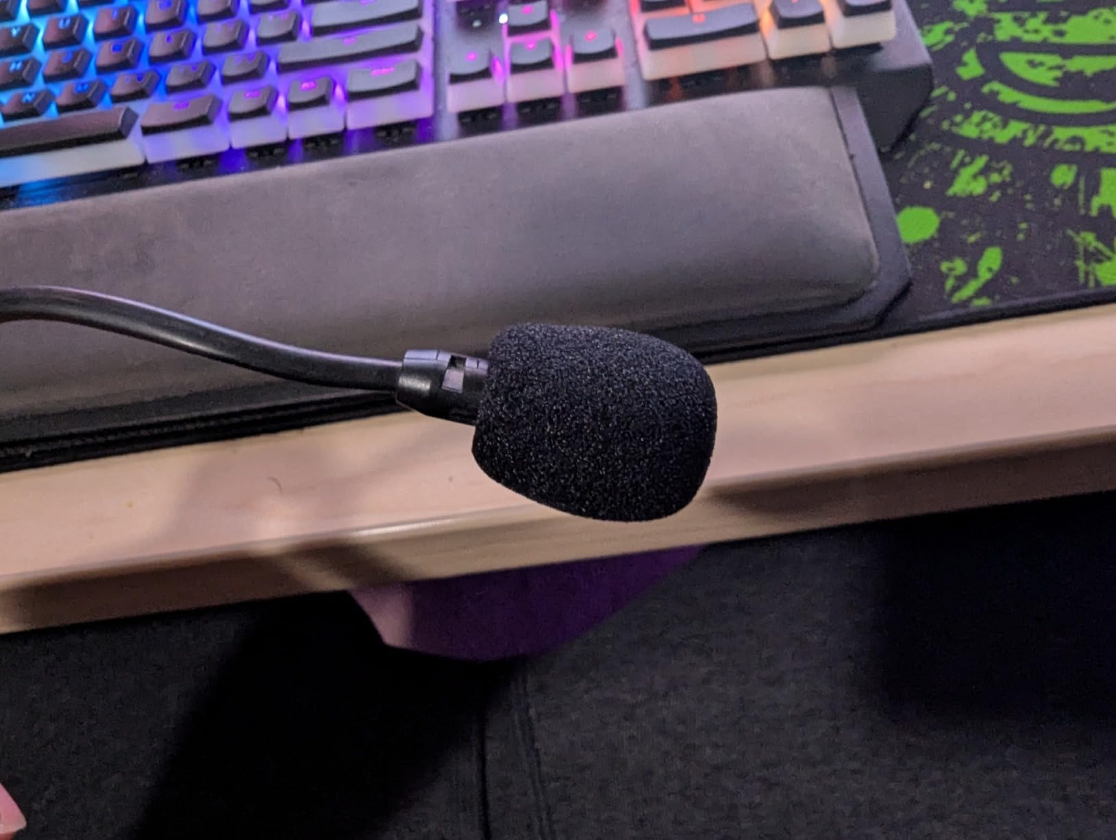 15 Pack Foam Microphone Windscreen, Lapel Headset Microphone Sponge Mini Foam Cover Shield Protection for Variety of Headset (Black) customer photo 1