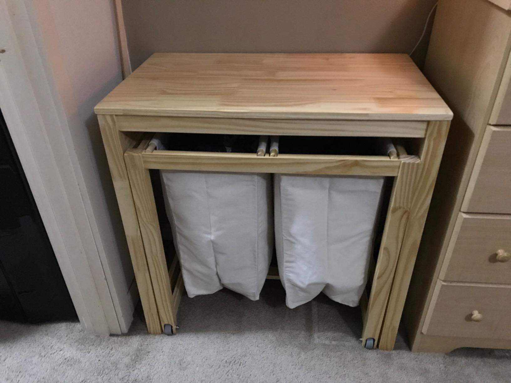 Casual Home Eco Home Laundry Prep Hamper, Natural customer photo 1