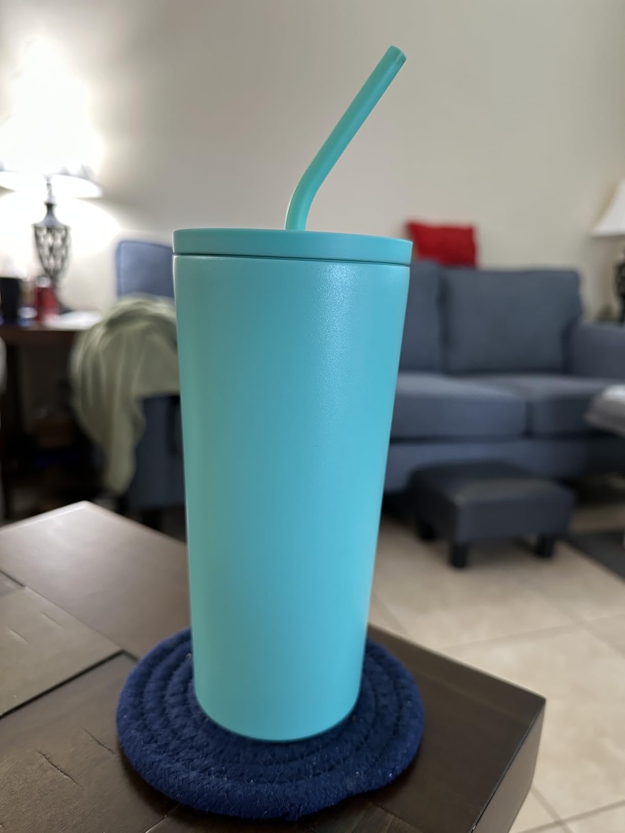 Simple Modern Insulated Tumbler with Lid and Straw | Iced Coffee Cup Reusable Stainless Steel Water Bottle Travel Mug | Classic Collection | 24oz | Midnight Black customer photo 1