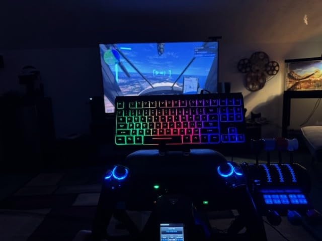 Slendor Racing Steering Wheel Stand for Logitech G920, G25, G27, G29 Wheel, Sim Racing Stand Driving Simulator Cockpit customer photo 1