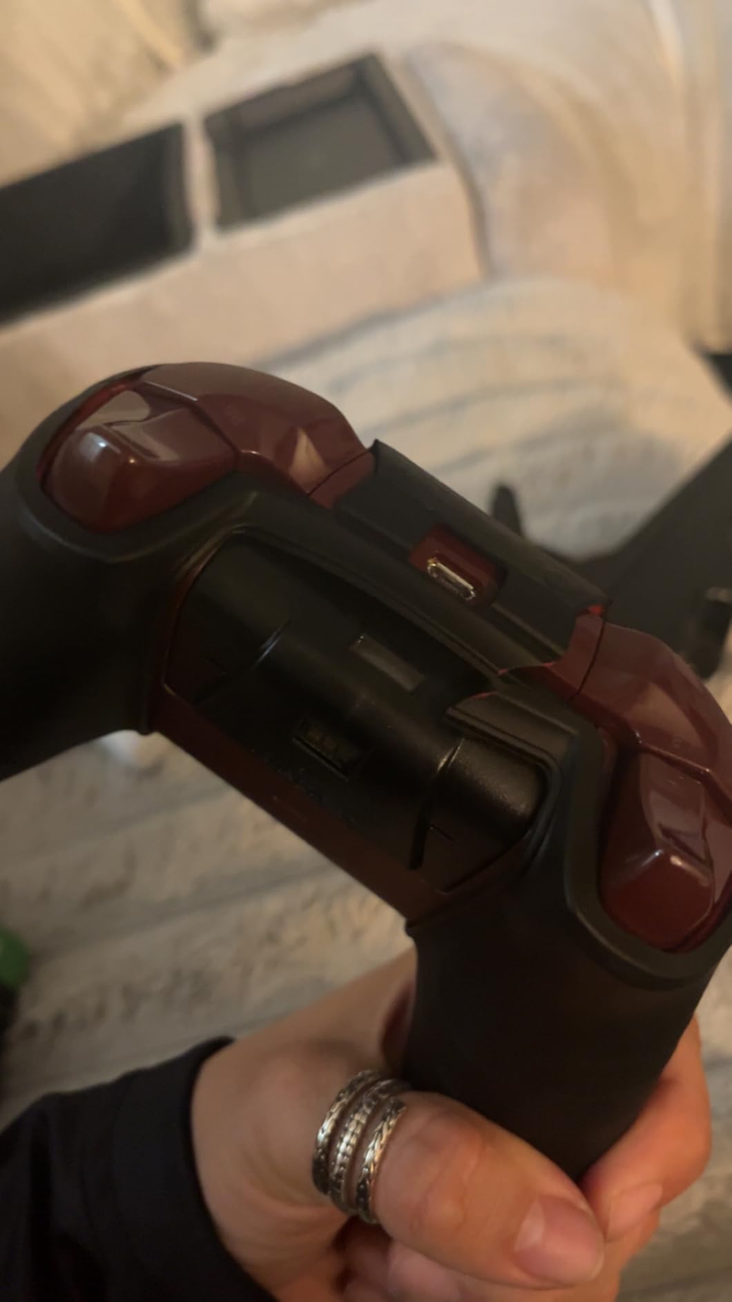 Controller Skin for Xbox-One, BRHE Anti-Slip Silicone Cover Protector Case Accessories Set for Microsoft Xbox 1 Wireless/Wired Gamepad Joystick with 2 Thumb Grips Caps (Blue) customer photo 2