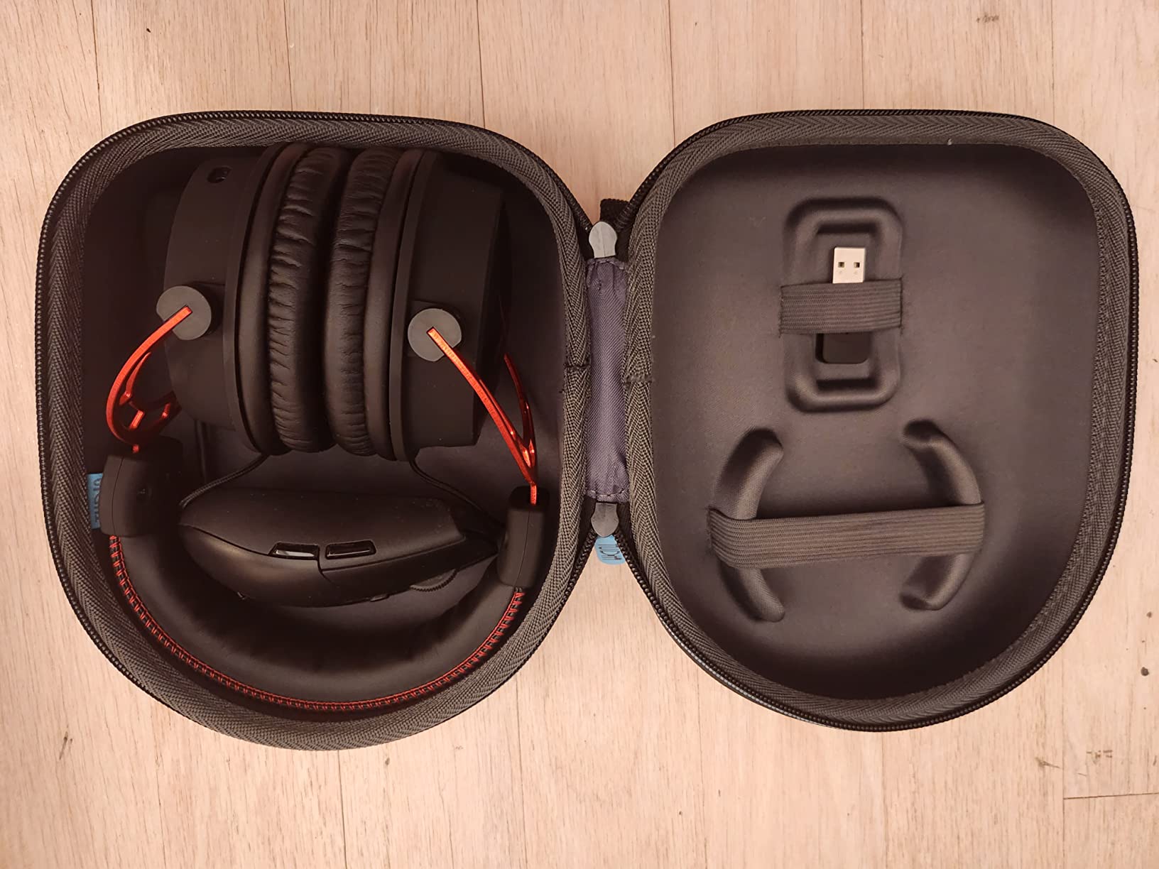 TUDIA EVA Gaming Headset Case Compatible with Corsair Void RGB Headset Logitech G933, G930, G230, G430, G35, Hard Travel Shockproof Storage Case for Wireless Gaming Headset [CASE ONLY] customer photo 1