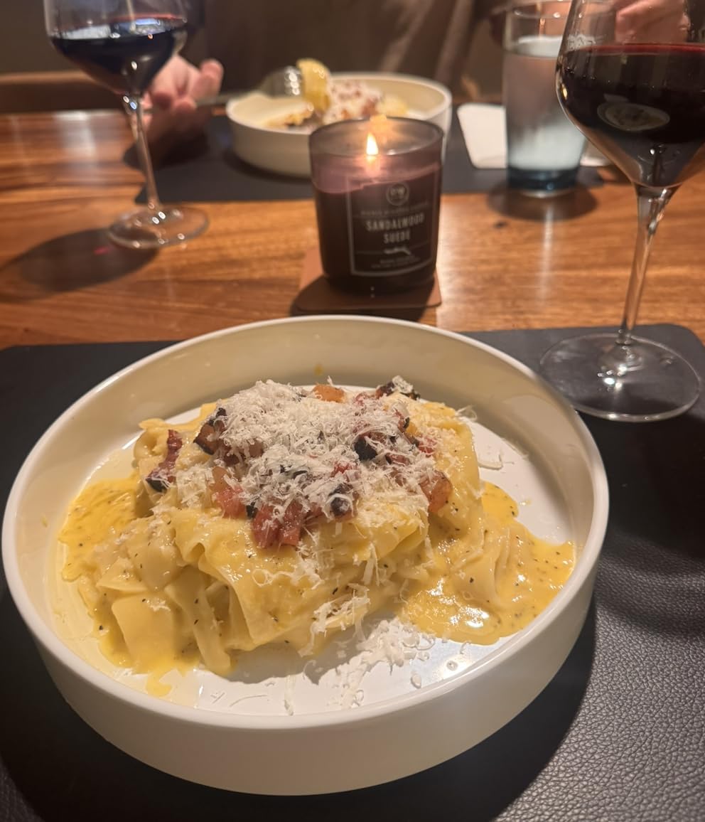 Sailnovo 3 in 1 Pasta Maker Machine - 9 Adjustable Thickness Settings Aluminum Alloy Pasta Roller & 2 Width Cutters for Fresh Spaghetti, Fettuccini, Lasagna, Dumplings - Stainless Steel, Silver customer photo 1