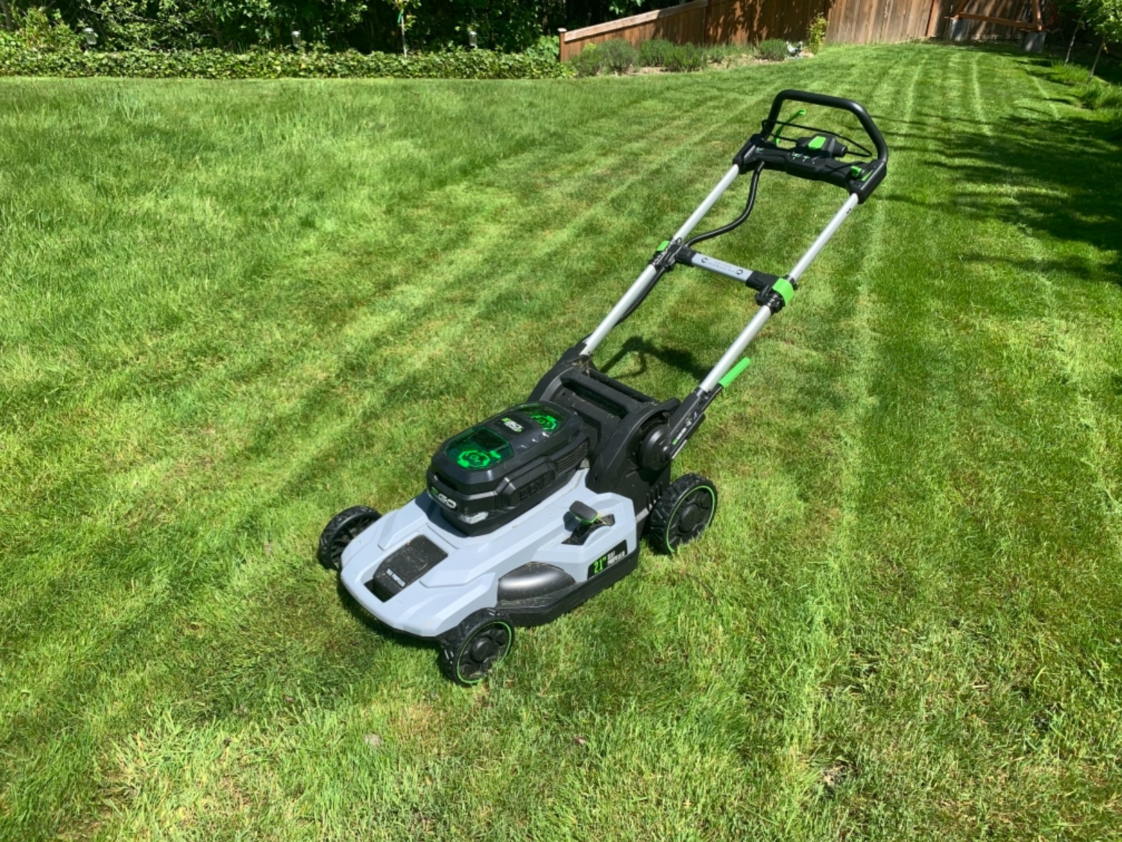 Electric Lawn Mower, Self-Propelled Cordless, Includes (2) 56V 5.0Ah Batteries and Charger - LM2142SP customer photo 1