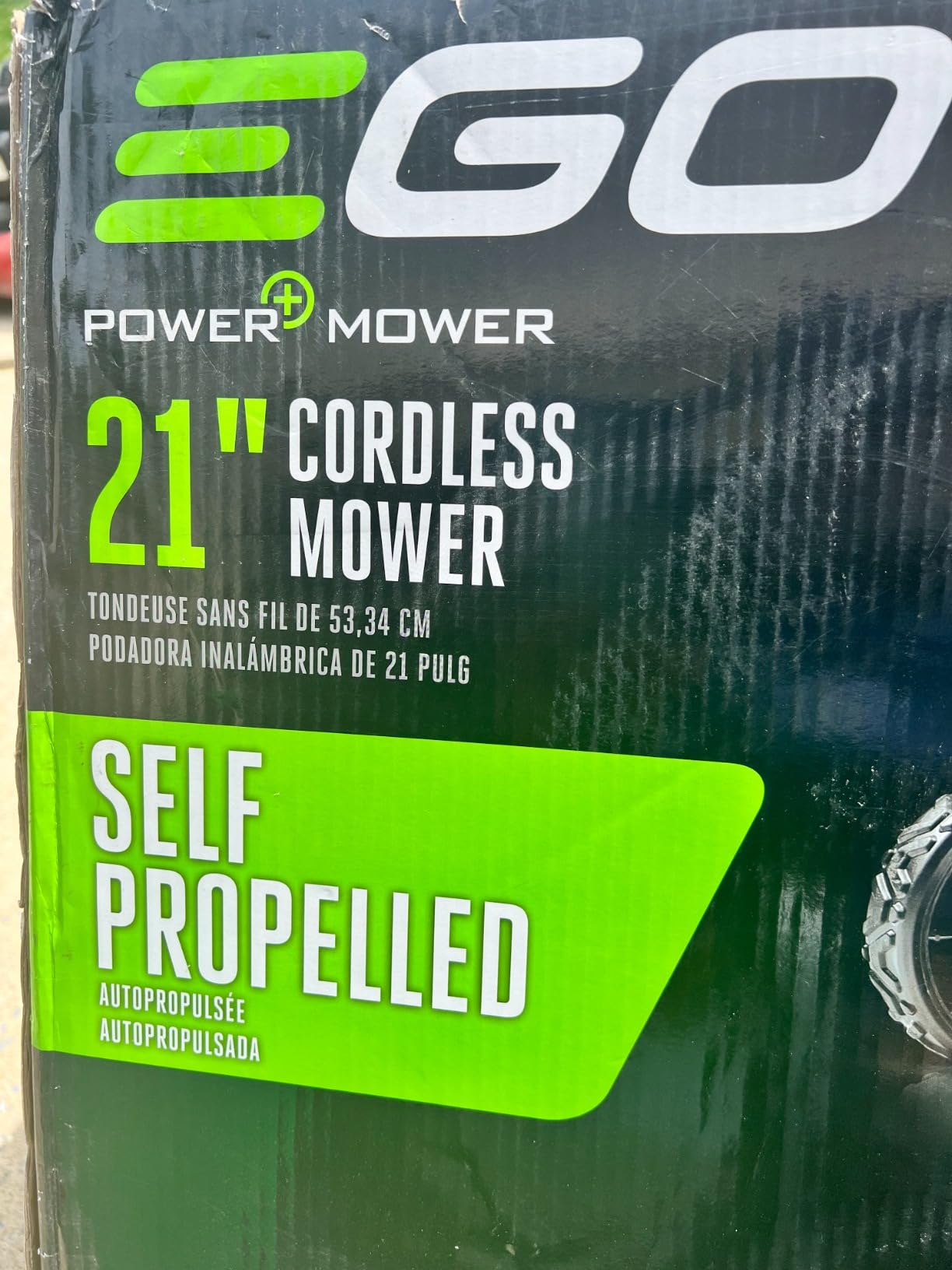 Electric Lawn Mower, Self-Propelled Cordless, Includes (2) 56V 5.0Ah Batteries and Charger - LM2142SP customer photo 2