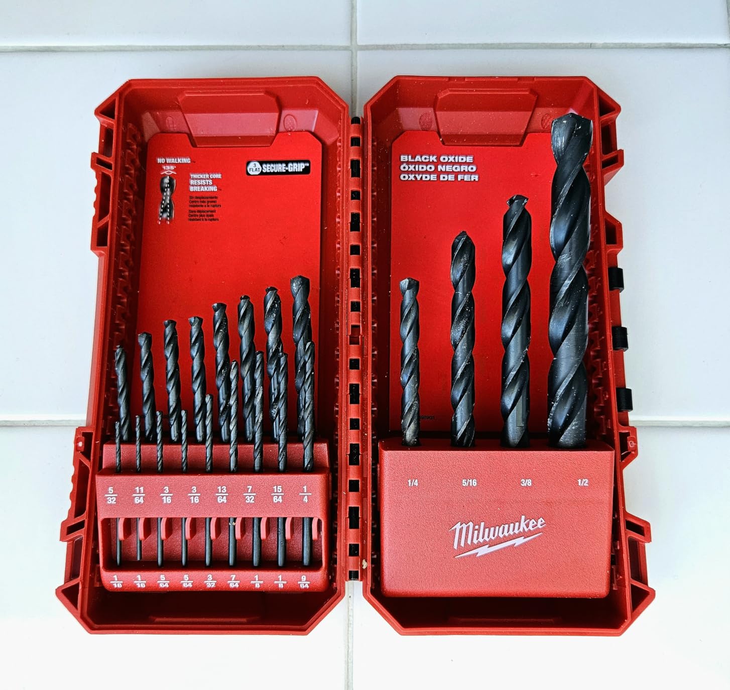 Milwaukee 48-89-2801 21-Piece Thunderbolt Black Oxide Drill Bit Set customer photo 1
