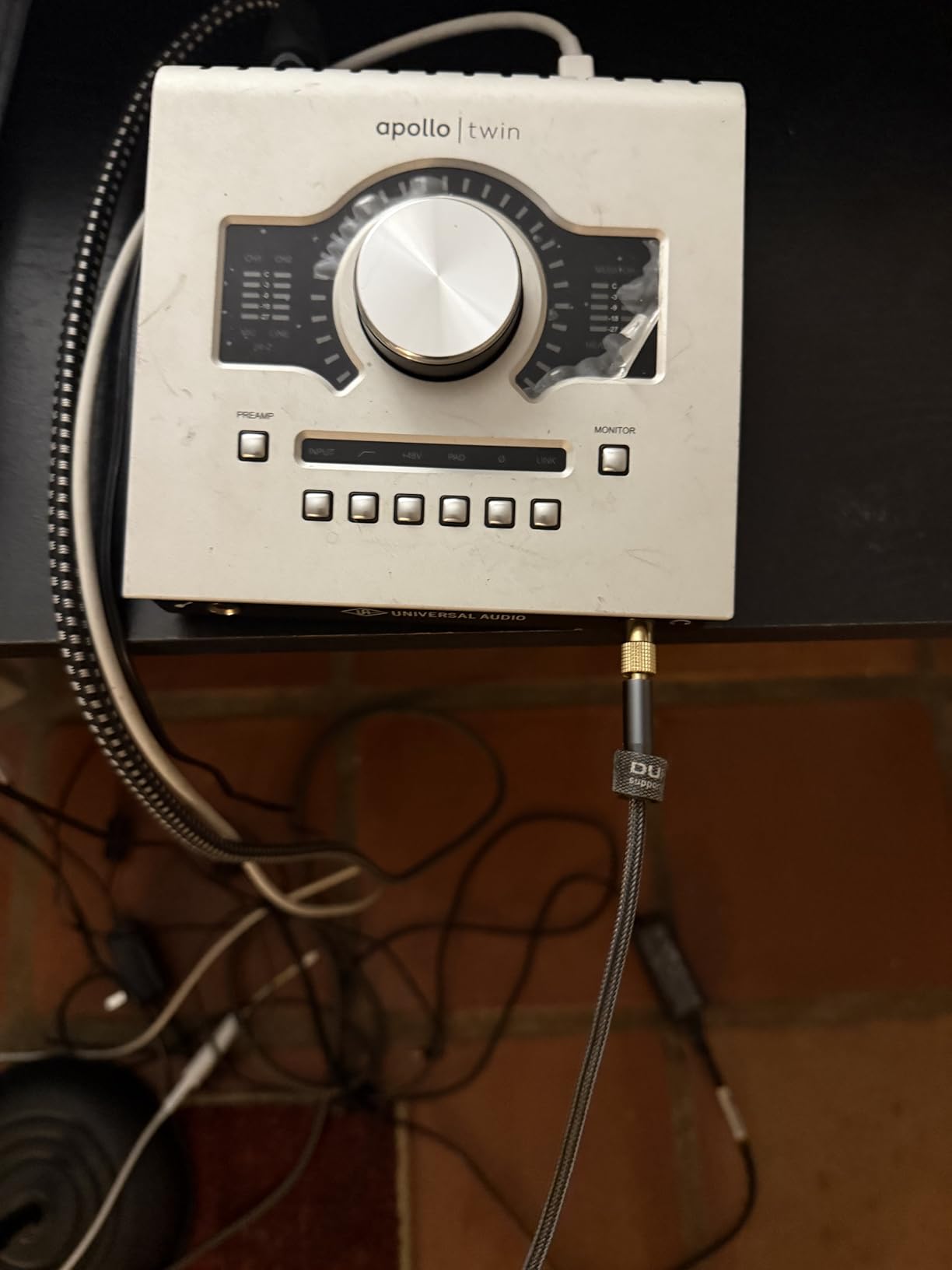 DUKABEL Headphone Extension Cable, 3.5mm TRRS Headphone Extension with Mic Male to Female Stereo Audio Cable for Smartphone,PC,TV,Headset,PS4 Controller,Car,Speaker etc.(4ft/1.2m) customer photo 2