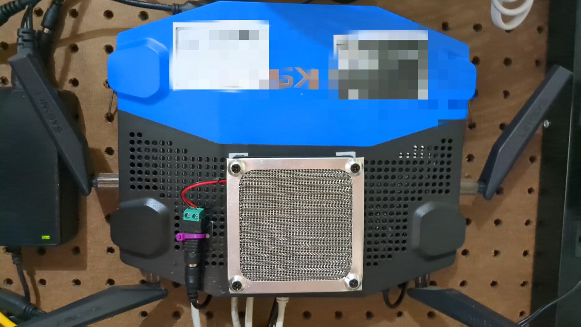 120mm Computer Fan Filter Grills with Screws, Ultra Fine Aluminum Mesh, Black Color - 4 Pack customer photo 2