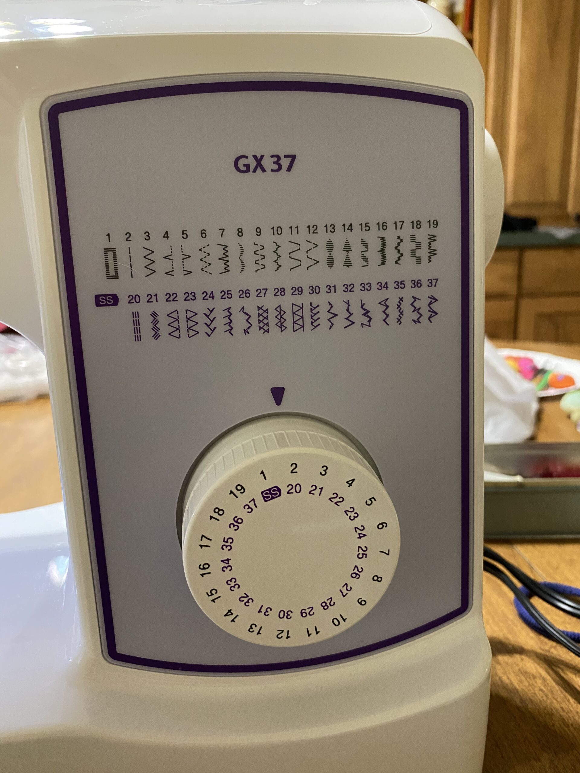 Brother GX37 Sewing Machine, 37 Built-in Stitches, 6 Included Sewing Feet customer photo 1