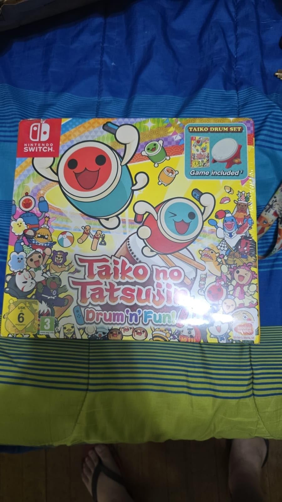 BANDAI NAMCO Entertainment Taiko No Tatsujin: Drum 'n' Fun! Bundle - Nintendo Switch customer photo 1